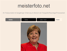 Tablet Screenshot of meisterfoto.net